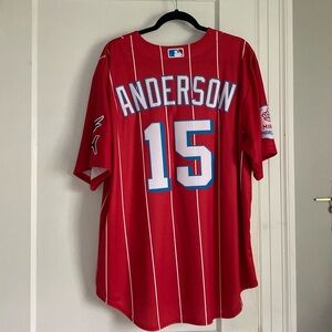 Official Nike Brian Anderson #15 City Connect Jersey Miami Marlins Size XL
